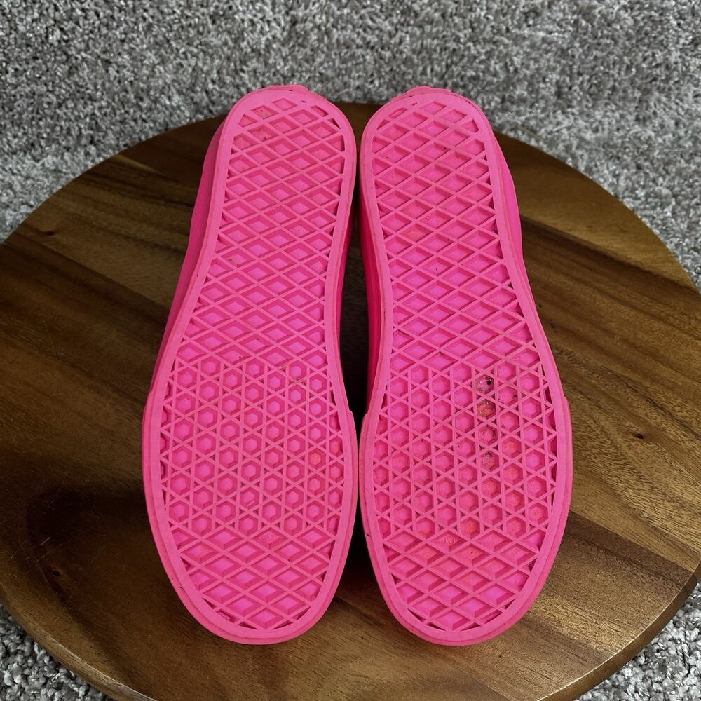 Vans Sk8-Hi Size Womens 6 / Mens 4.5 Hi Top NEON PINK Skate Shoes Sneakers - Picture 6 of 9